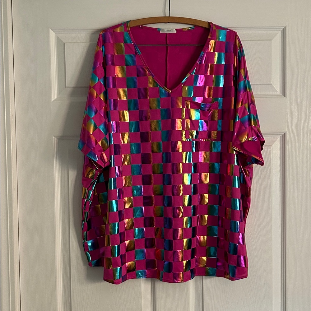 JODIFL Fuchsia Top